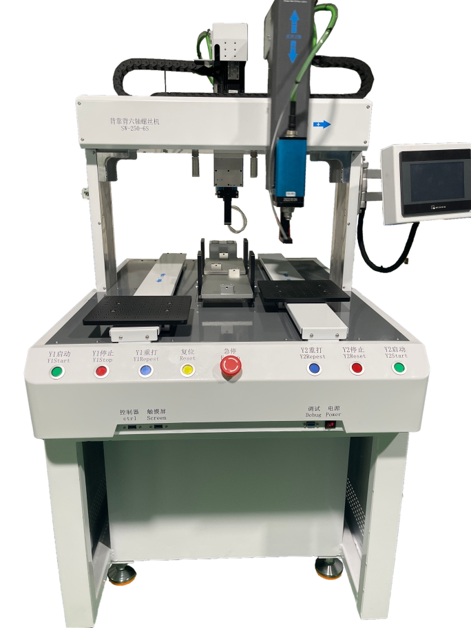 Back-to-Back Six-Axis Screw Machine