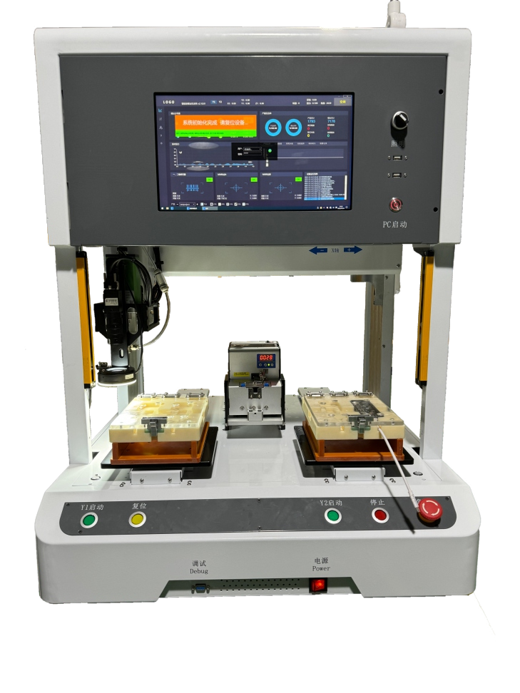 Desktop Intelligent Four-Axis Machine with Vision